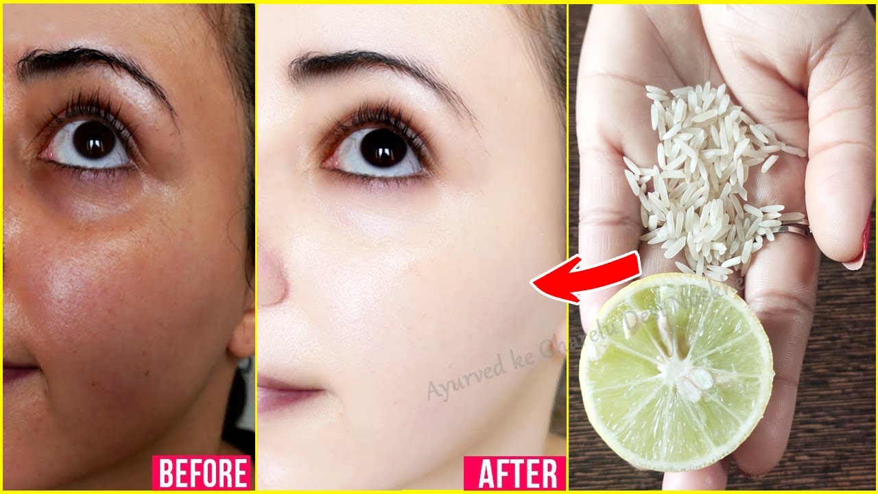 Skin Whitening, Rice Water for Face, Skin Care Ayurveda Tips